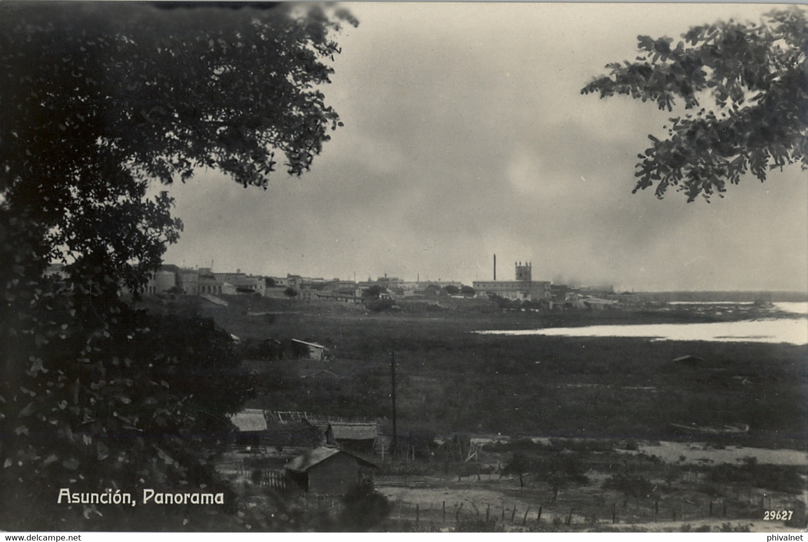 PARAGUAY , T.P.  NO CIRCULADA , ASUNCIÓN - PANORAMA - Paraguay