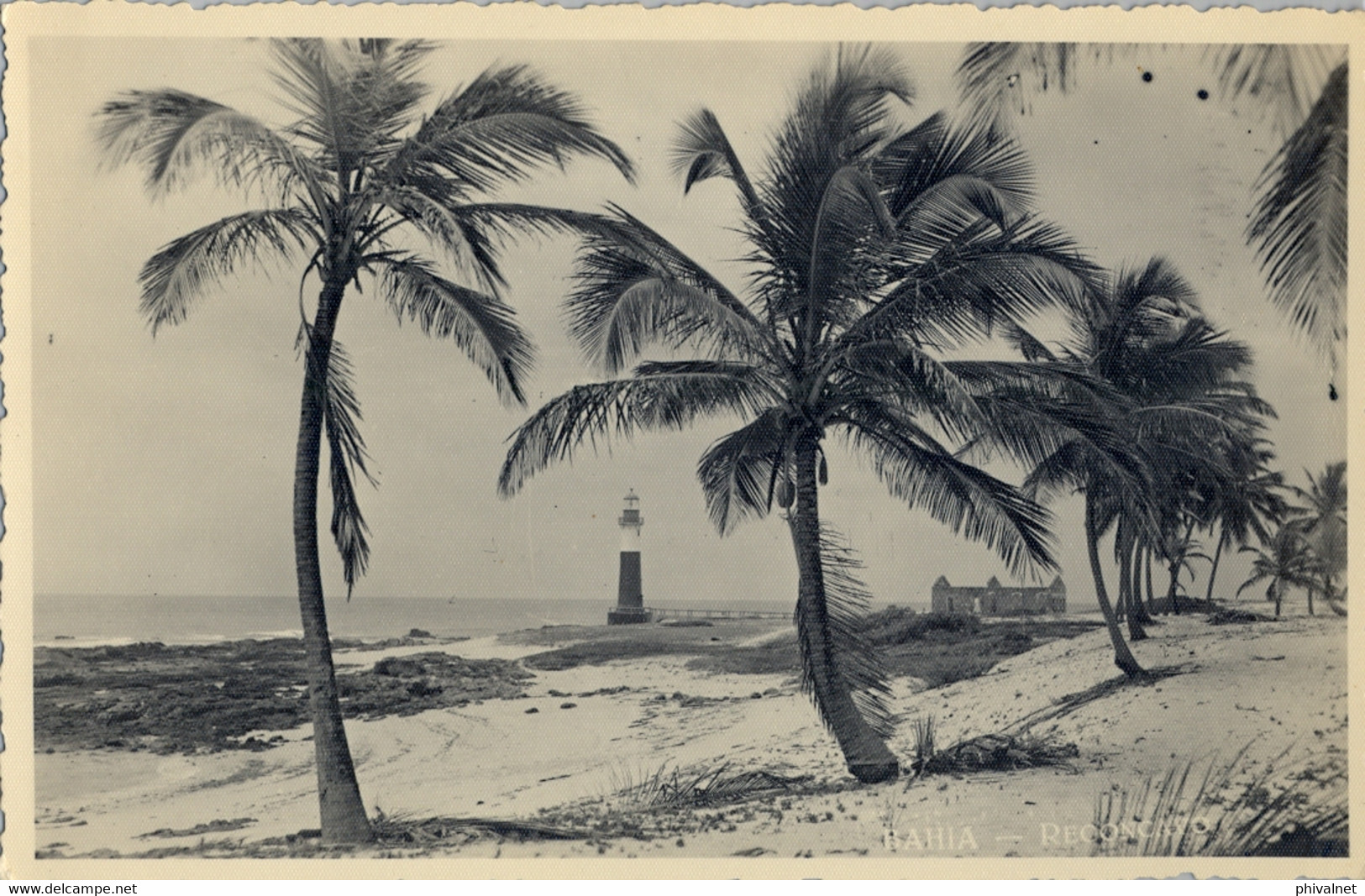 BRASIL , T.P.  NO  CIRCULADA ,  BAHIA - RECONCAYO , FARO , LIGHTHOUSE , PLAYA , BEACH - Salvador De Bahia