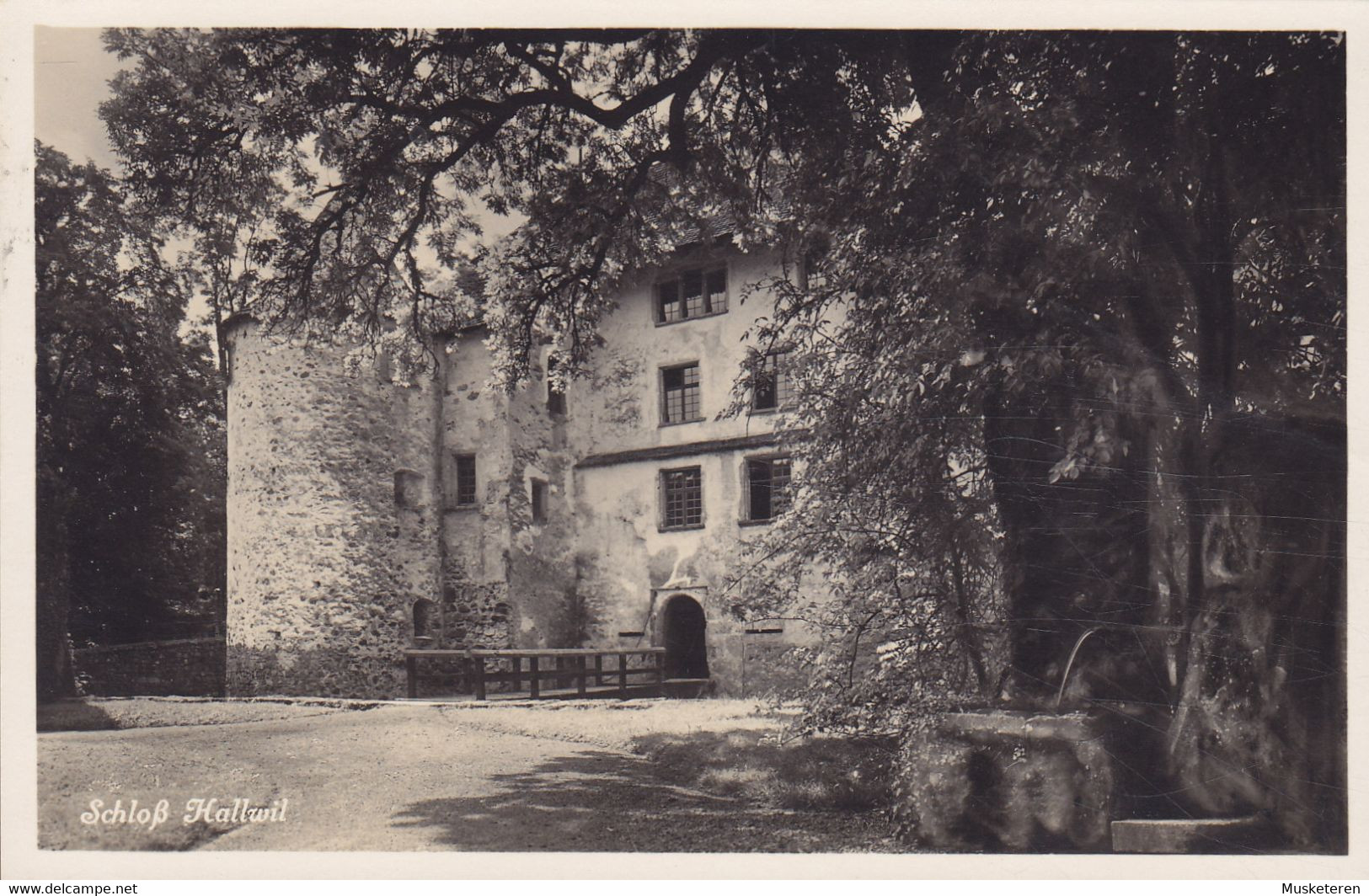 Switzerland PPC Schloss Hall 8016 Kunstverlag  E. Goetz, Luzern ZOFINGEN 1934 Echte Real Photo Véritable (2 Scans) - Zofingue