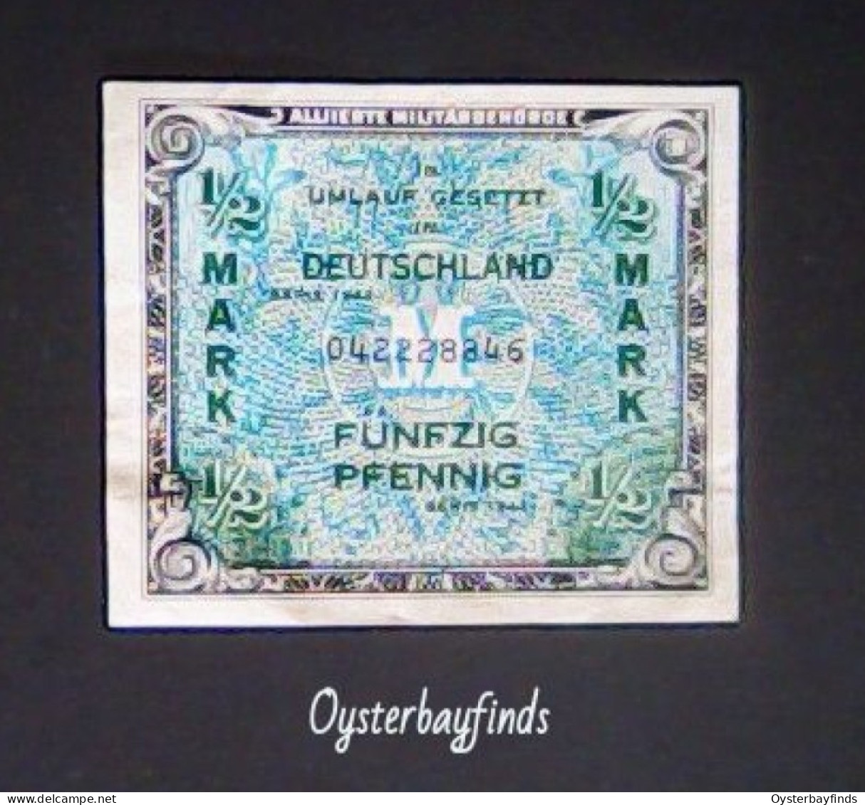 Germany 1944: Allied Occupation 1/2 Mark - 1/2 Mark