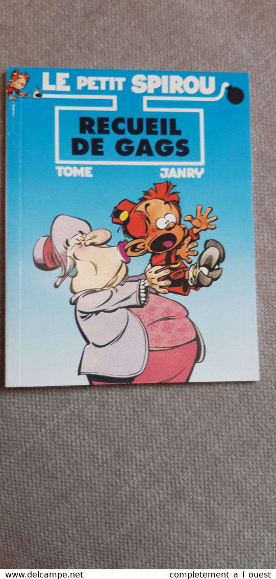 LE PETIT SPIROU Sony TOME JANRY 1995 Mini Album Recueil De Gags Publicité Pub Publicitaire - Petit Spirou, Le