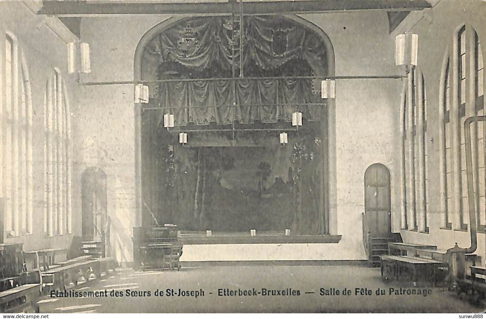 Etterbeek - Etablissement Des Soeurs De St Joseph - Salle De Fête Du Patronage (prix Fixe) - Etterbeek