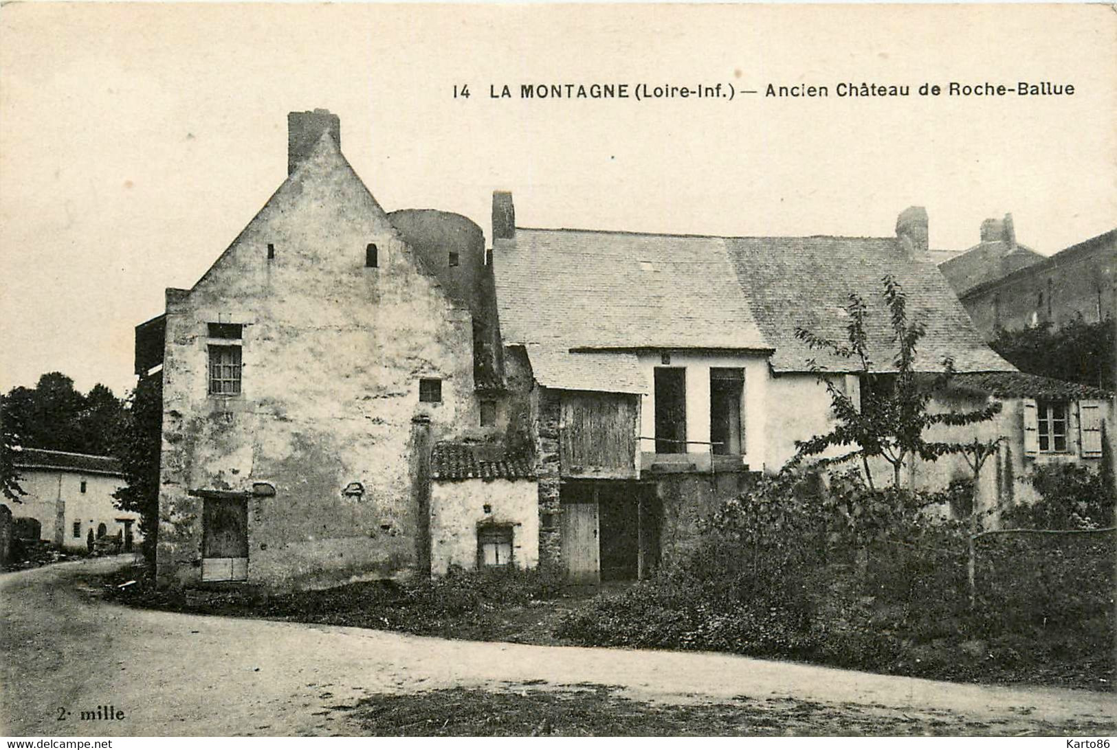 La Montagne * Ancien Château De Roche Ballue - La Montagne