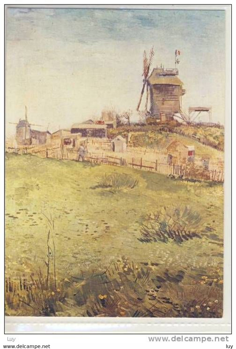 VINCENT VAN GOGH - Le Blute-Fin: Le Moulin De La Galette, Vers Mars 1887, Repro - Van Gogh, Vincent