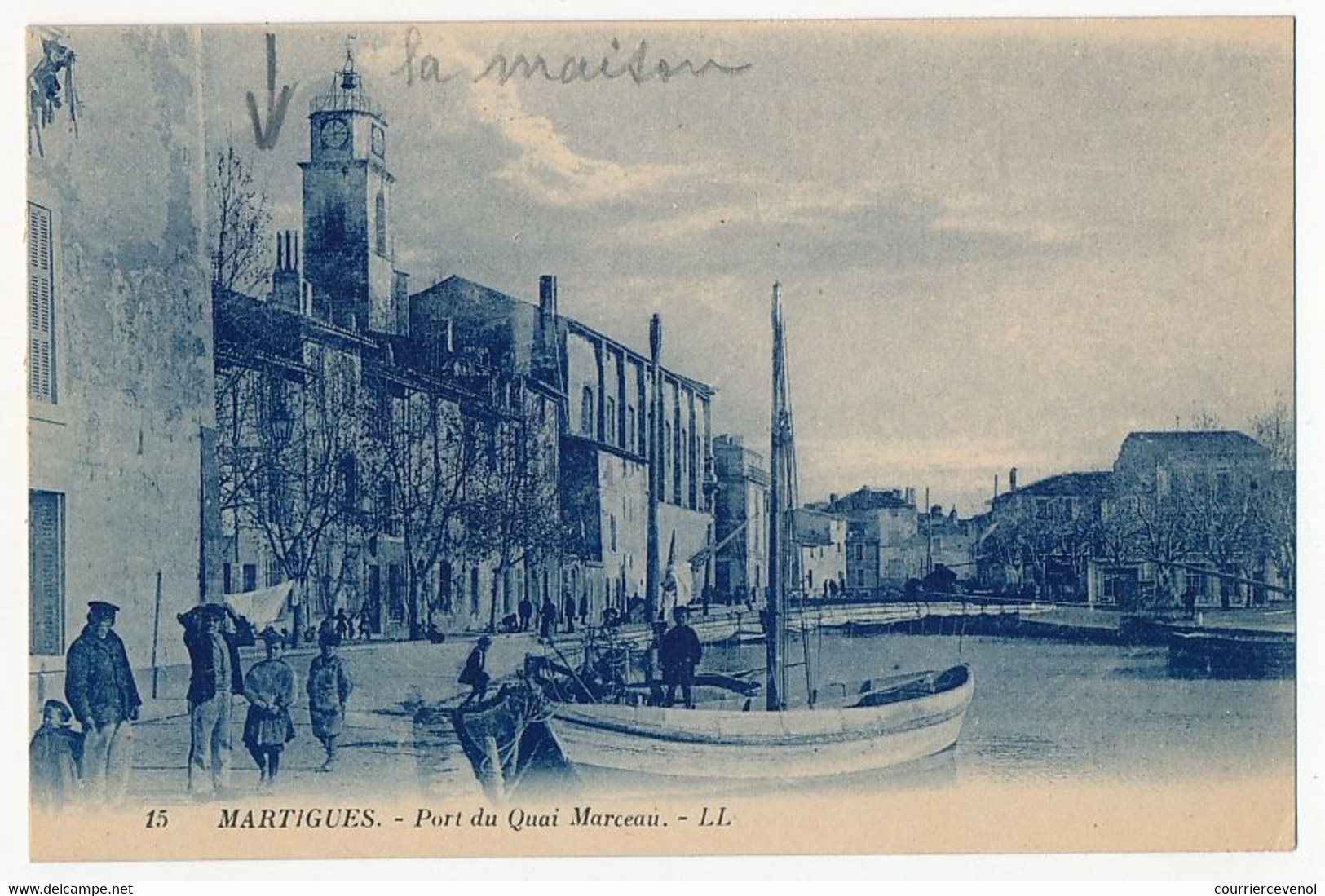 CPA - MARTIGUES (B Du R) - Port Du Quai Marceau - Martigues