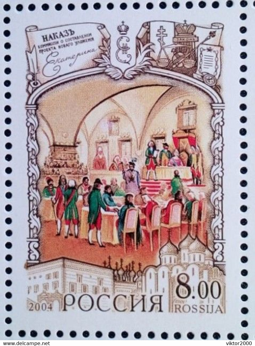 RUSSIA MNH**  2004 The 275th Birth Anniversary Of Ekatherina II - Volledige Vellen