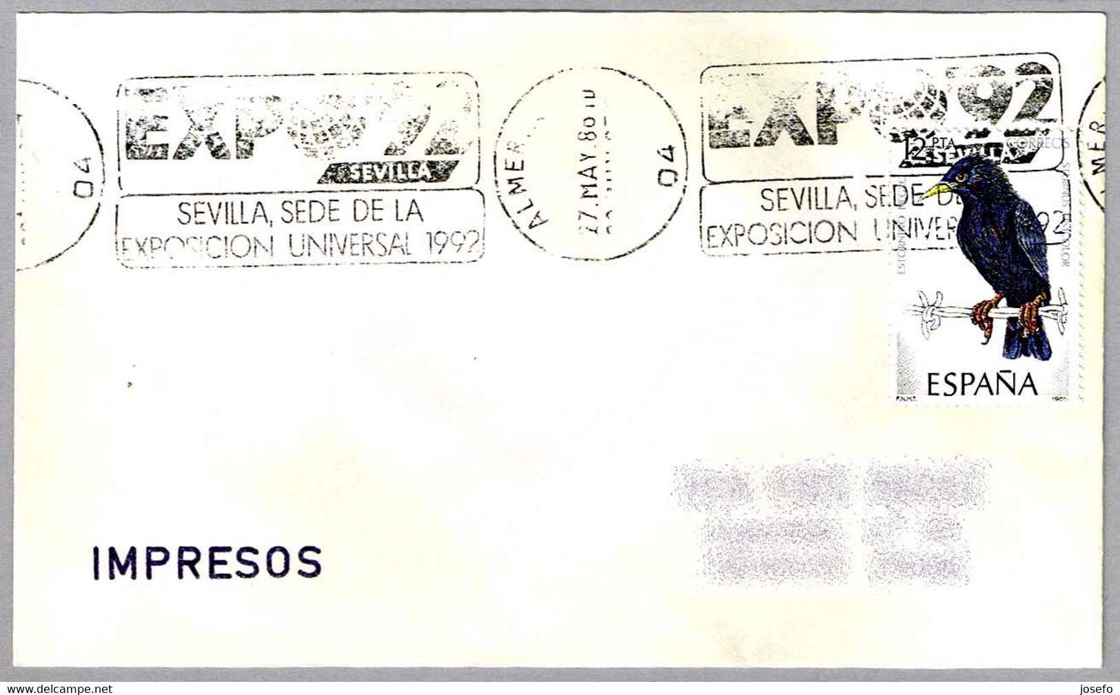 EXPO'92 - SEVILLA. Almeria, Andalucia, 1986 - 1992 – Siviglia (Spagna)