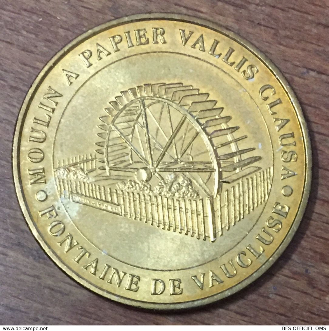 84 FONTAINE DE VAUCLUSE VALLIS CLAUSA MDP 2010 MÉDAILLE SOUVENIR MONNAIE DE PARIS JETON TOURISTIQUE MEDALS COINS TOKENS - 2010