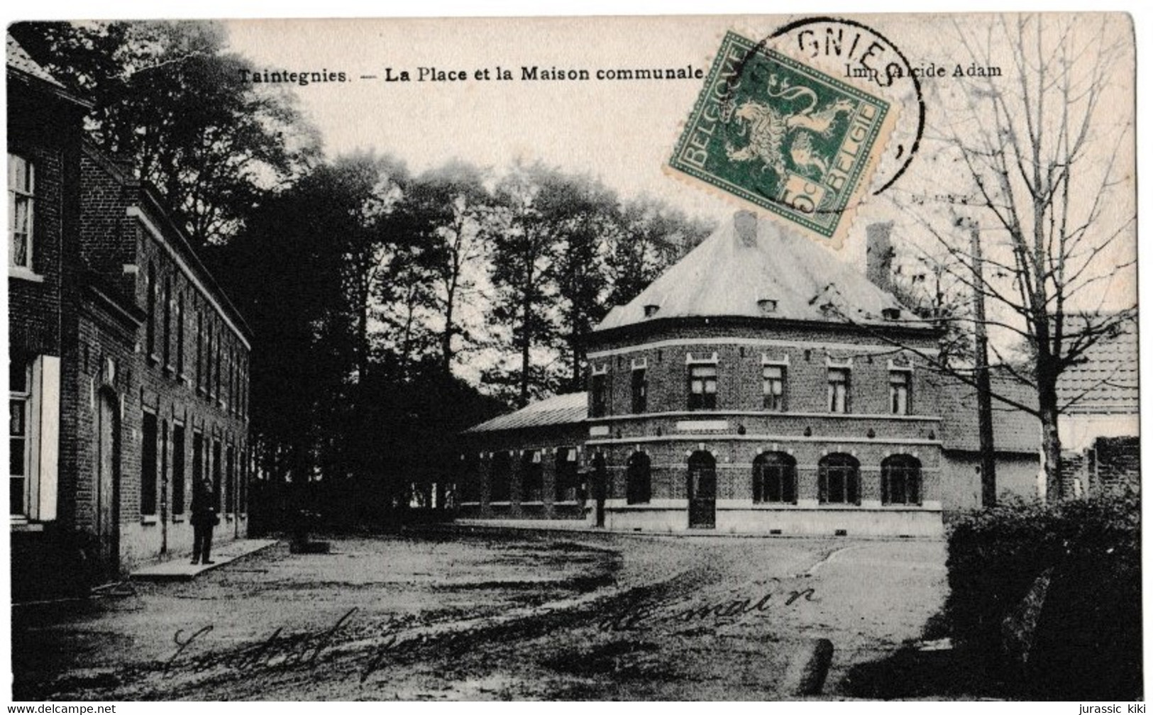 Taintegnies - La Place Et La Maison Communale - Rumes