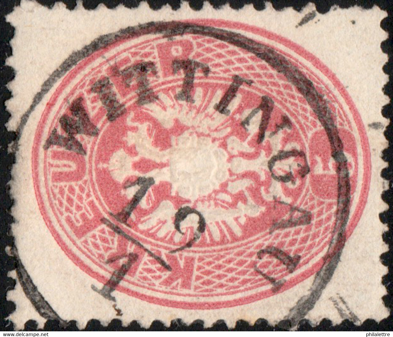 AUTRICHE / CZECH REP. / ÖSTERREICH (BOHEMIA) "WITTINGAU" (Mueller 3265c) /Mi.26 - Gebraucht