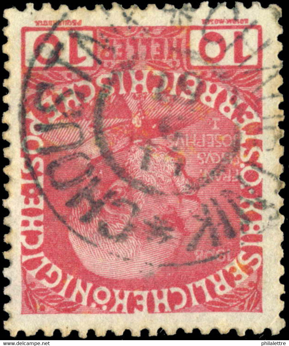 AUTRICHE / AUSTRIA 1914 - MiNr.144x - Used " CHOUSTNÍK * CHAUSTNIK * " (CZECH) - Oblitérés