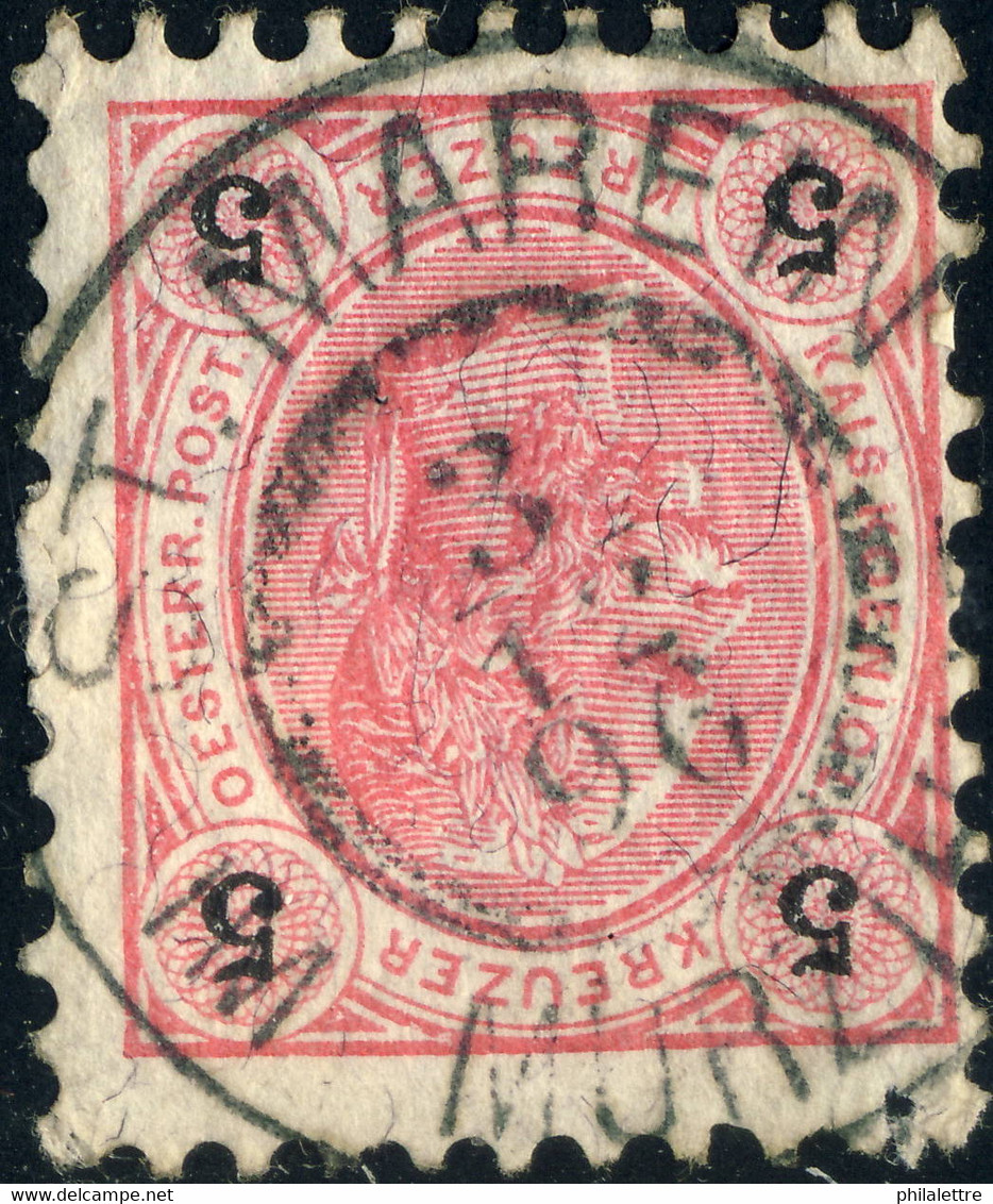 AUTRICHE/AUSTRIA/ÖSTERREICH 1896 "ST. MAREIN / IM MÜRZTHALE" (K.4458c) On Mi.53 - Oblitérés