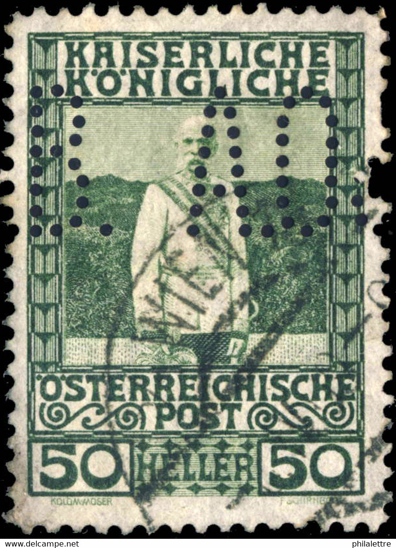 AUTRICHE / AUSTRIA Mi.150w PERFIN A.O.B. "ANGLO-ÖSTERREICHISCHEN BANK" USED - Gebraucht