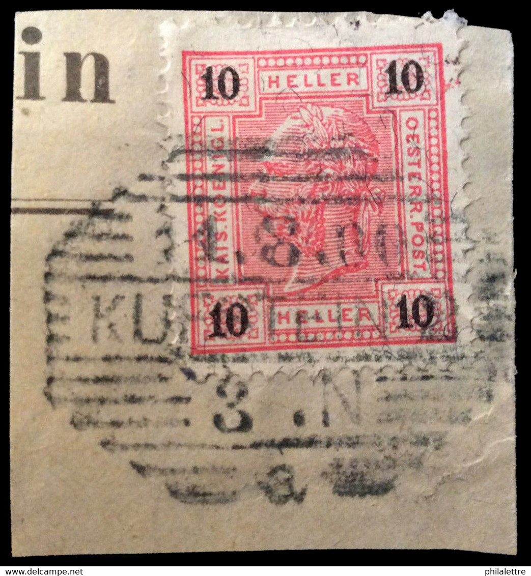 AUTRICHE / AUSTRIA 1900 " KUFSTEIN 2 " ( Schraffen-Stempel ) On Mi.74A - Gebraucht