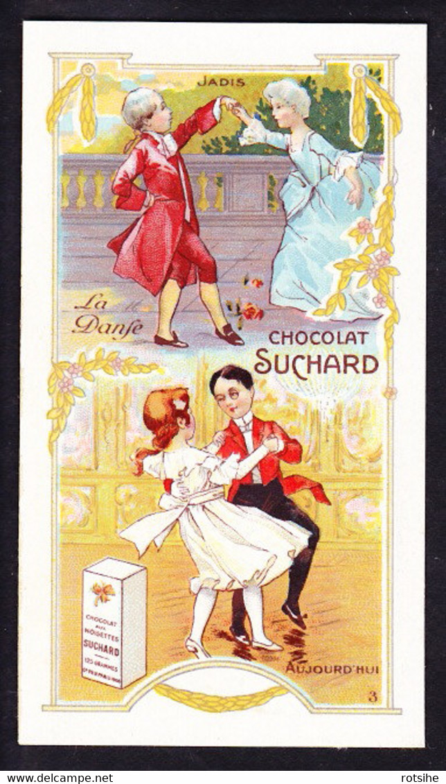 CHROMO Chocolat SUCHARD Jadis Aujourd'hui  La Danse  Serie 193 - Suchard