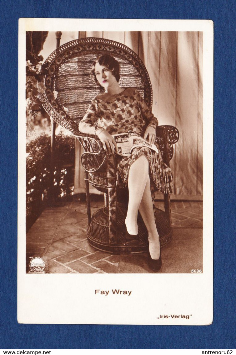 POSTCARD-TOPICS-ACTORS-FAY-WRAY-SEE-SCAN - Attori