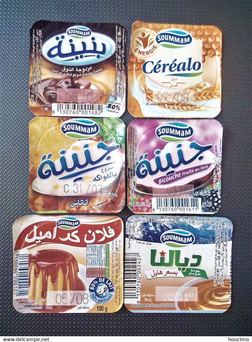 Opercule Cover Yaourt Yogurt D'Algérie Yoghurt Yoghourt Yahourt Yogourt - Coperchietti Di Panna Per Caffè