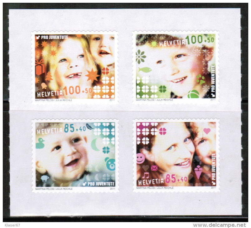 CH 2011 MI 2228-31 Fb MNH ** - Ungebraucht