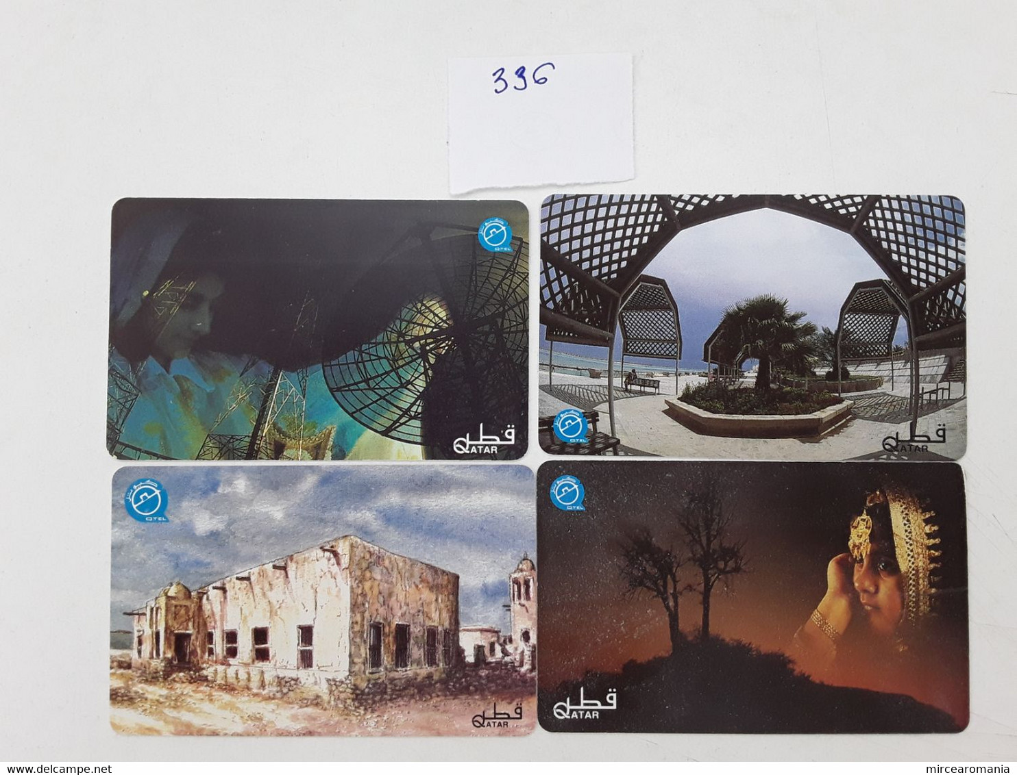 = QATAR - 4 DIFFERENT PHONECARDS  = LOT NR. 336X1 - Lots - Collections