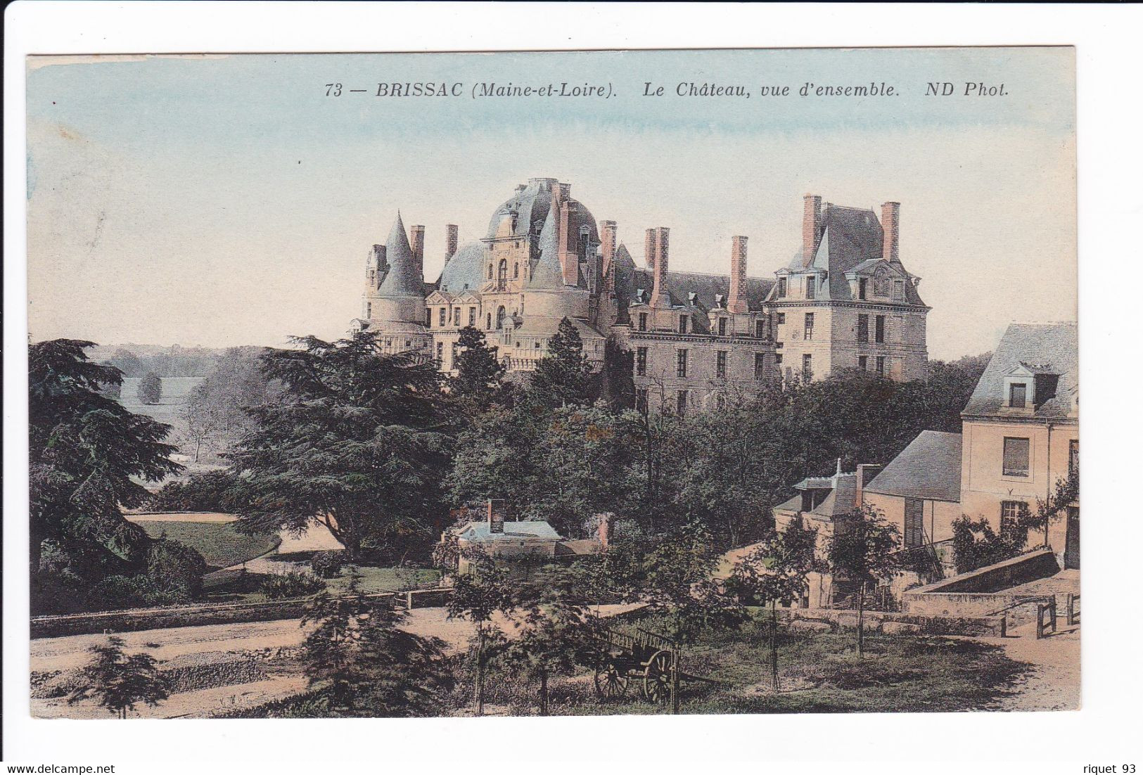 73 - BRISSAC - Le Château, Vue D'ensemble - Sonstige & Ohne Zuordnung