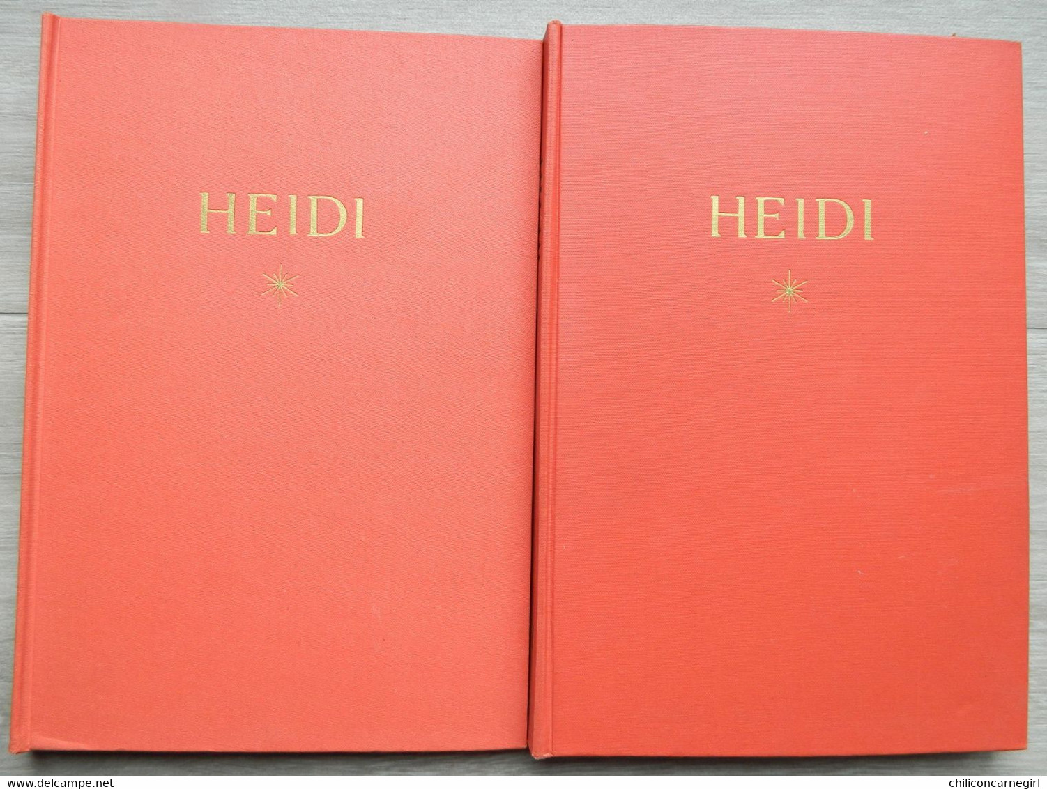 Album Chromos ARTIS HISTORIA - HEIDI Tome 1 Et 2 - JOHANNA SPYRI - MARTHA PFANNENSCHMID - 1952 - 1954 - Complet - Artis Historia