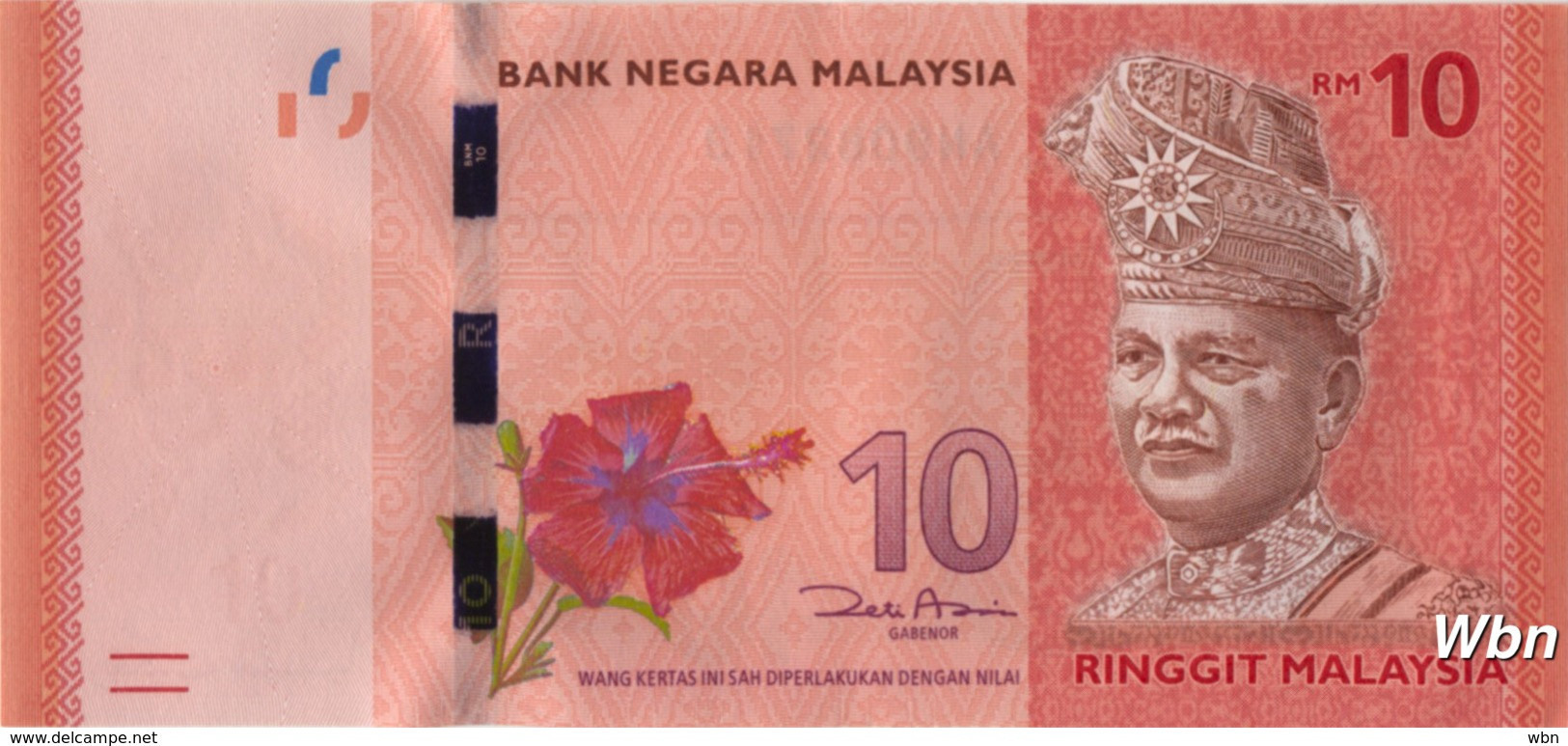 Malaisie 10 Ringgit (P53) -UNC- - Maleisië