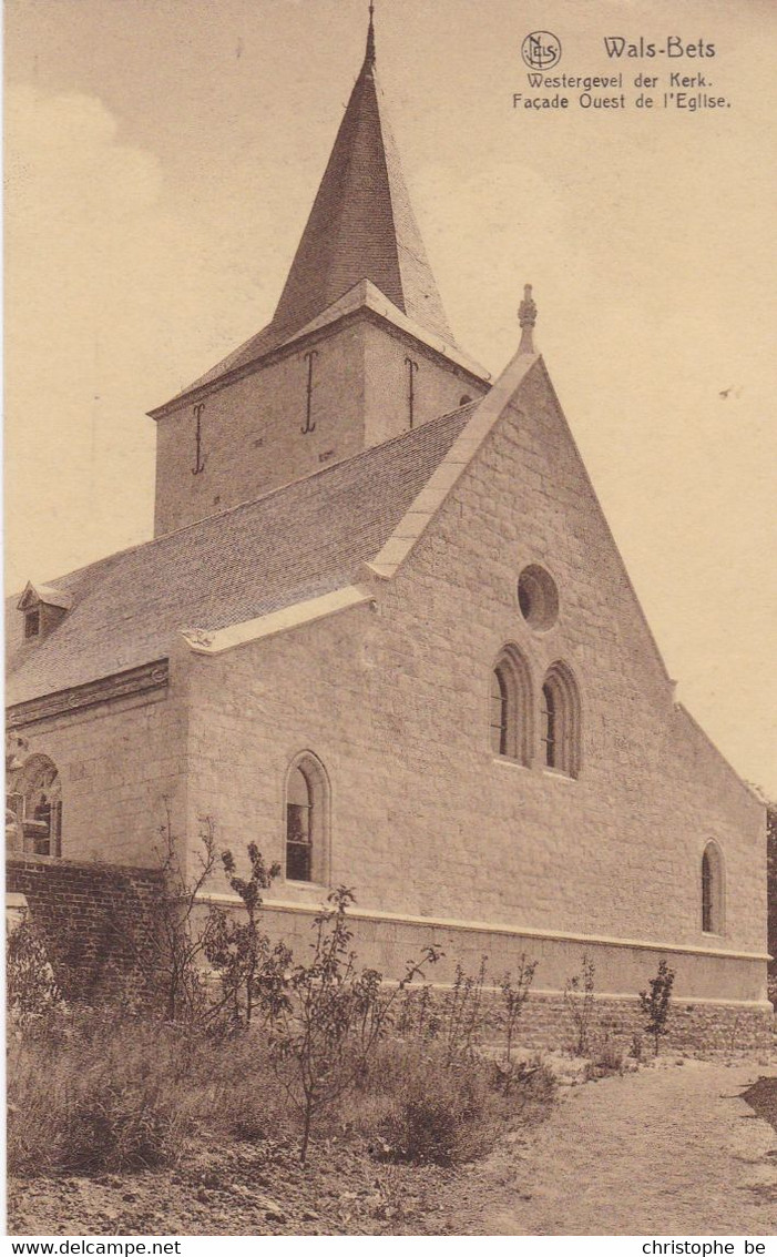 Wals Bets, Westergevel Der Kerk (pk70928) - Landen