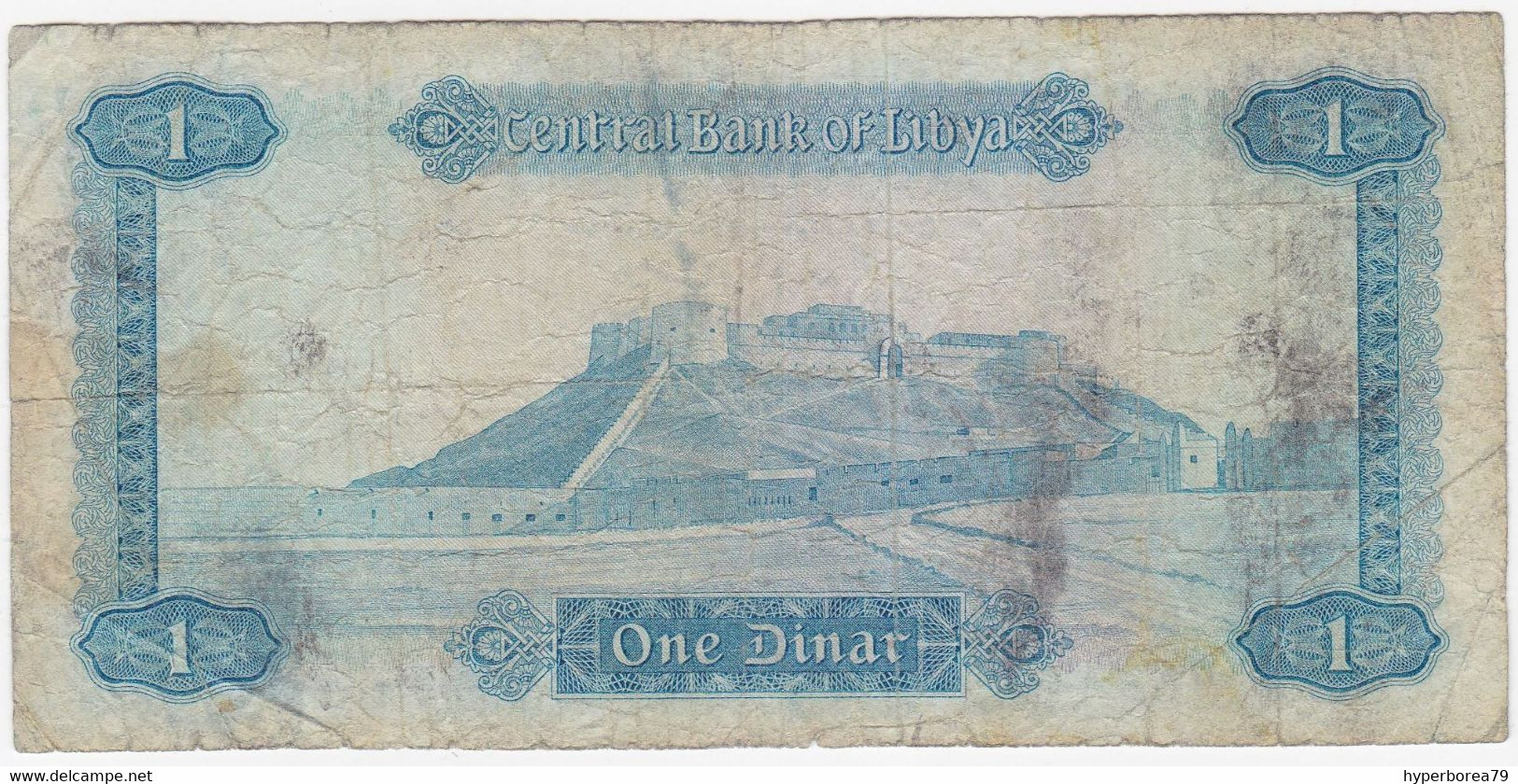 Libya P 35 B - 1 Dinar 1972 - C/10 877132 - Libye