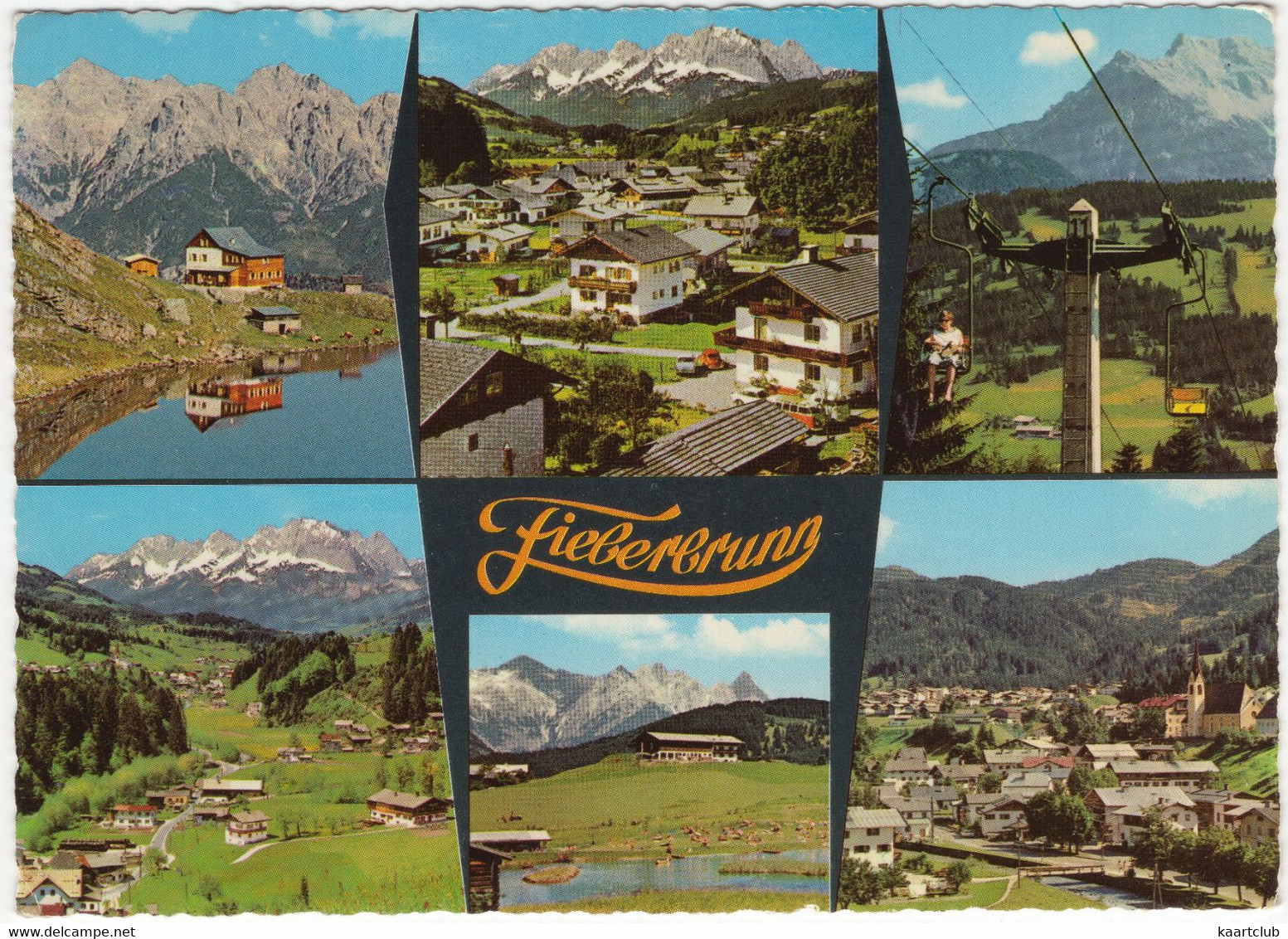 A-6391 Fieberbrunn - Tirol - (Sessellift) - Fieberbrunn