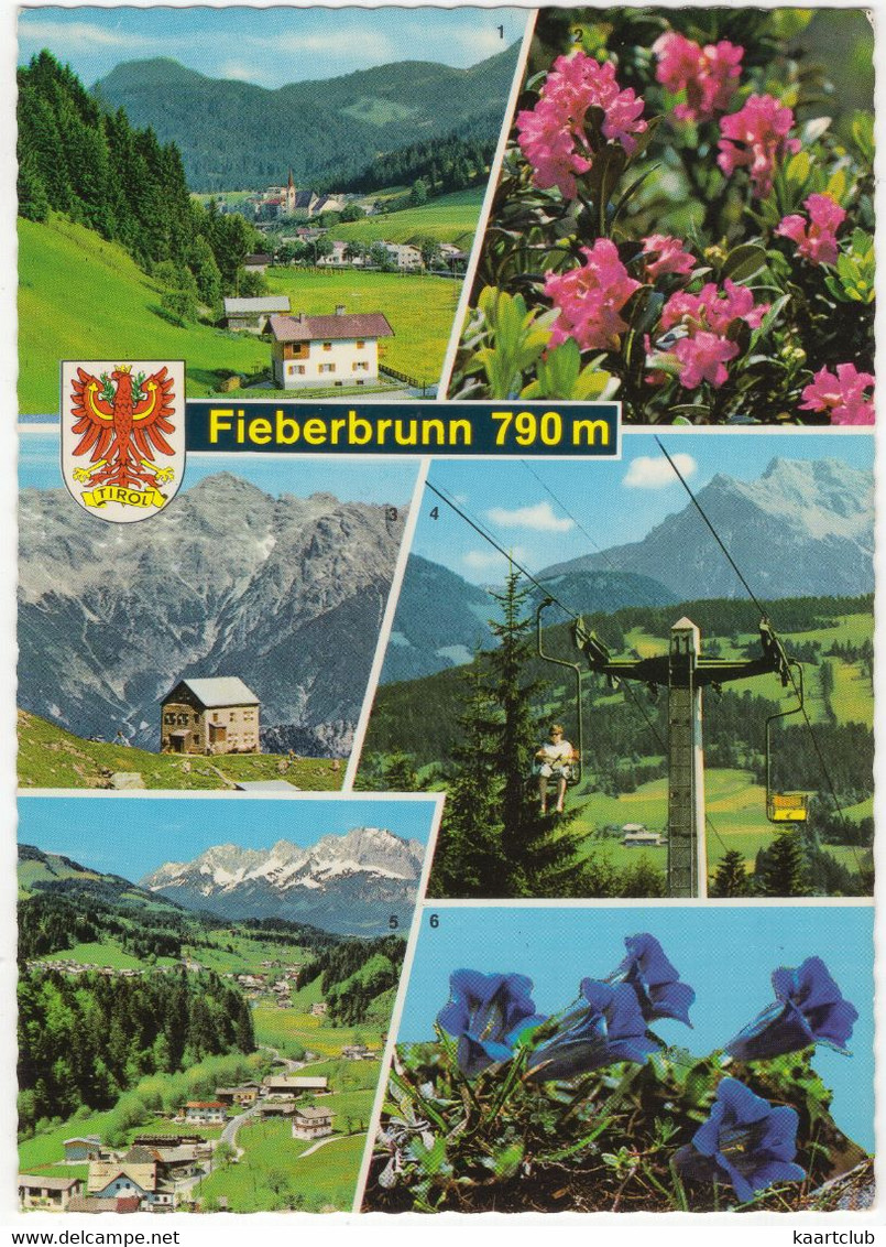 Fieberbrunn, 790 M,  Tirol - (u.a. Sessellift Strauboden, Wildseeloderhaus) - Fieberbrunn