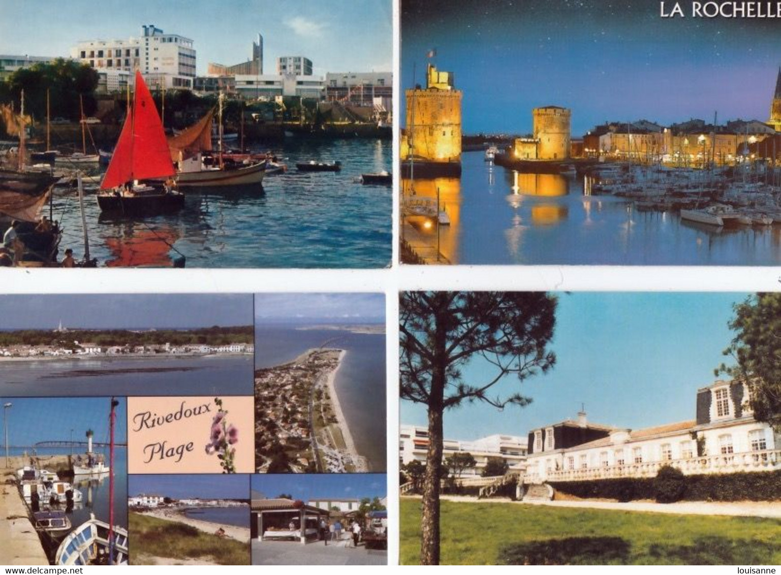 400  CPM  DE  LA  CHARENTE  MARITIME  ( 17 )  À  16€ 50  PLUS PORT  ( 8€,95 Our La France  )  ( 20 / 10 / 259 ) - 100 - 499 Postcards