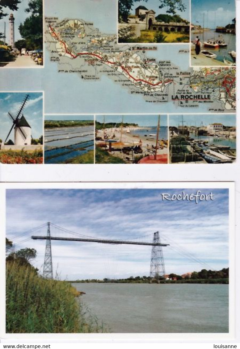 400  CPM  DE  LA  CHARENTE  MARITIME  ( 17 )  À  16€ 50  PLUS PORT  ( 8€,95 Our La France  )  ( 20 / 10 / 259 ) - 100 - 499 Karten