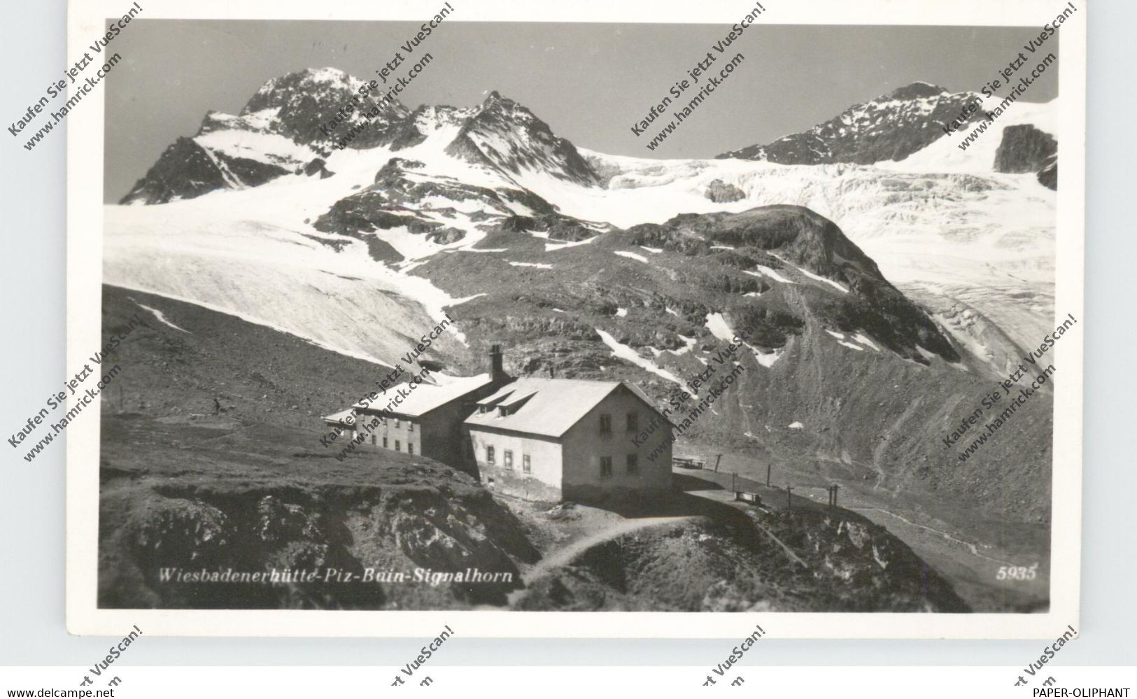 A 6794 PARTENEN, Wiesbadener Hütte, Rifugi, 1957 - Gaschurn