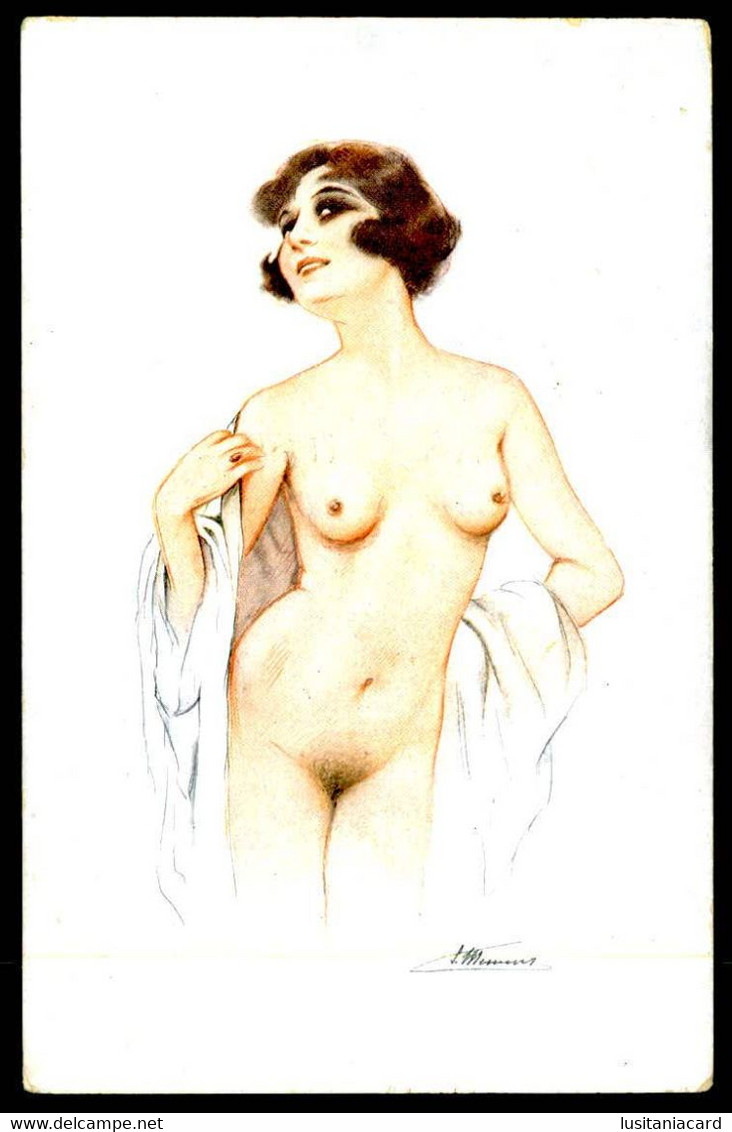 FRANCE -ILLUSTRATEURS - «Suzanne Meunier»-  Les Seins De Marbre. (Ed. L. E.-Paris Serie Nº 29) Carte Postale - Meunier, S.