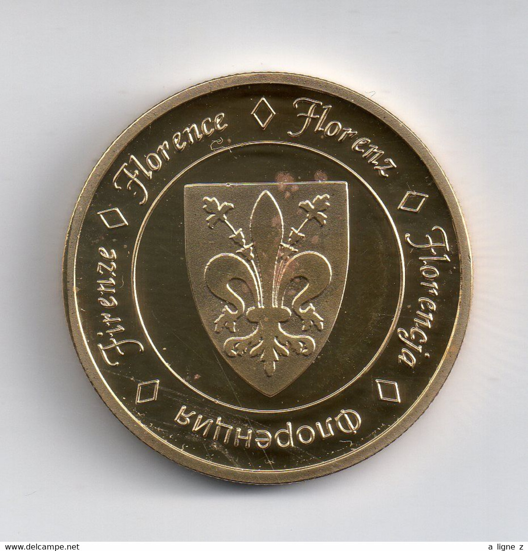 REF MON2  : Médaille Jeton Touristique Italie Italia Firenze Florence Ponte Vecchio - Autres & Non Classés