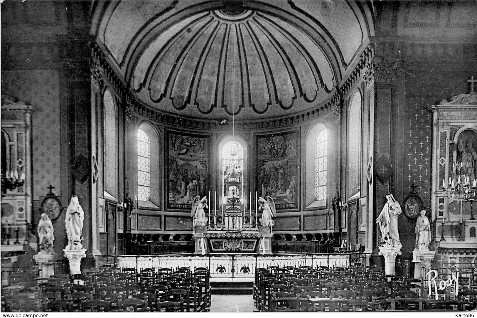 Mauves * Intérieur De L'église - Mauves-sur-Loire