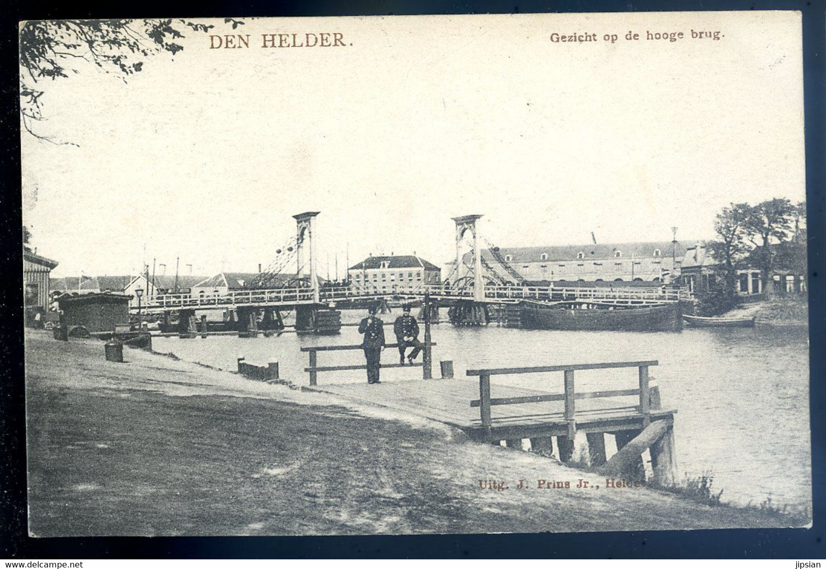 Cpa Des Pays Bas Den Helder -- Gesicht Op De Hooge Brug  SE20-27 - Den Helder