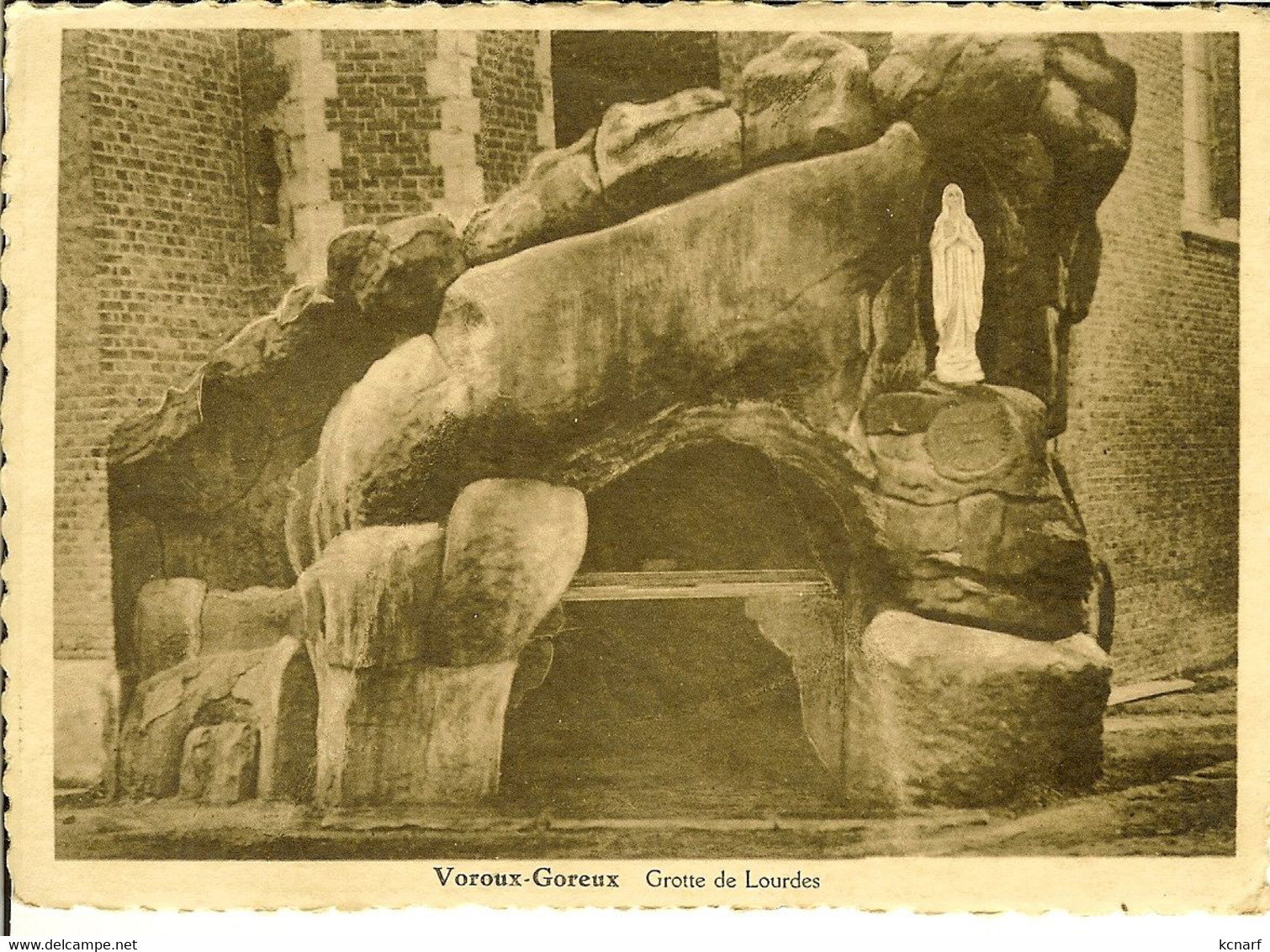 CP De VOROUX-GOREUX " Grotte De Lourdes " - Fexhe-le-Haut-Clocher