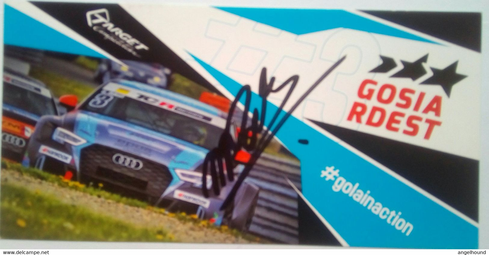 Gosia Rdest ( Polish Race Car Driver) - Authographs