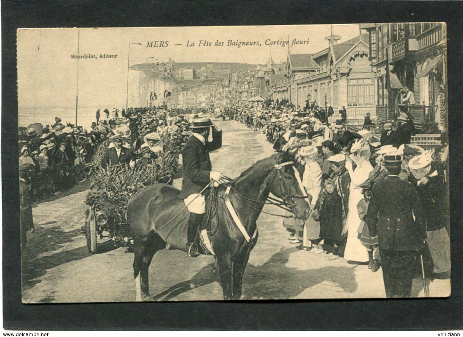 CPA - MERS - La Fête Des Baigneurs, Cortège Fleuri, Très Animé - Mers Les Bains