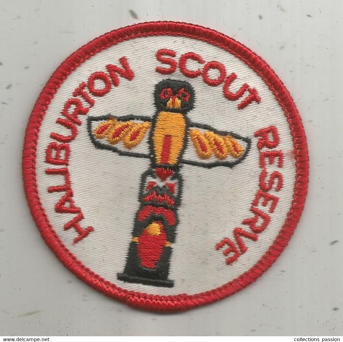 JC , écusson Tissu , Scouts , Scout , Scoutisme , Canada , Ontario , HALIBURTON SCOUT RESERVE - Stoffabzeichen