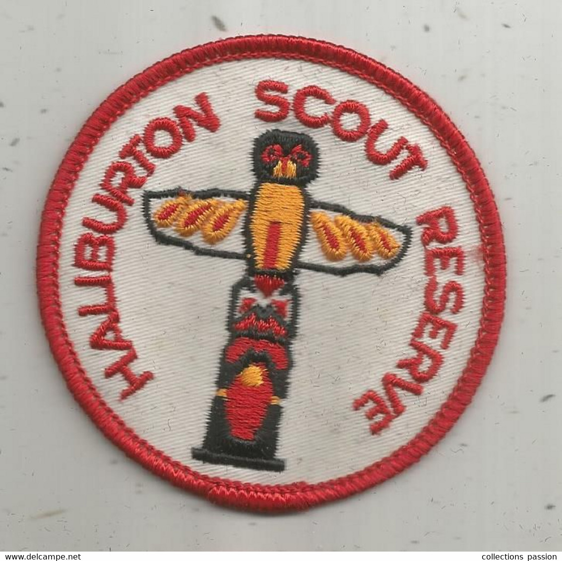 JC , écusson Tissu , Scouts , Scout , Scoutisme , Canada , Ontario , HALIBURTON SCOUT RESERVE - Ecussons Tissu