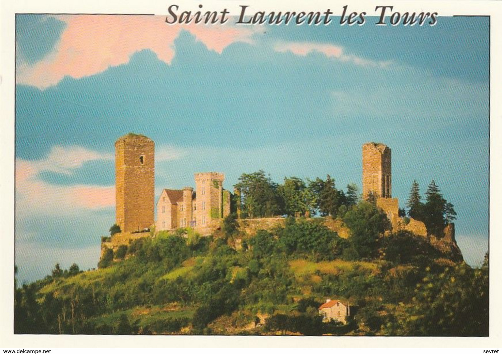 SAINT-LAURENT Les TOURS. - Les Deux Tours Médiévales. CPM - Otros & Sin Clasificación