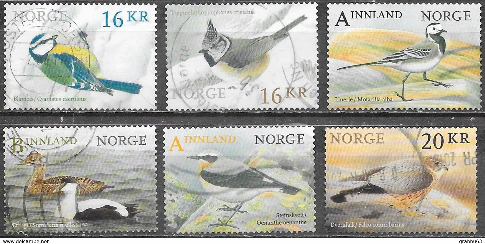 Norvège - Oiseaux  - Oblitérés - Lot 607 - Gebruikt