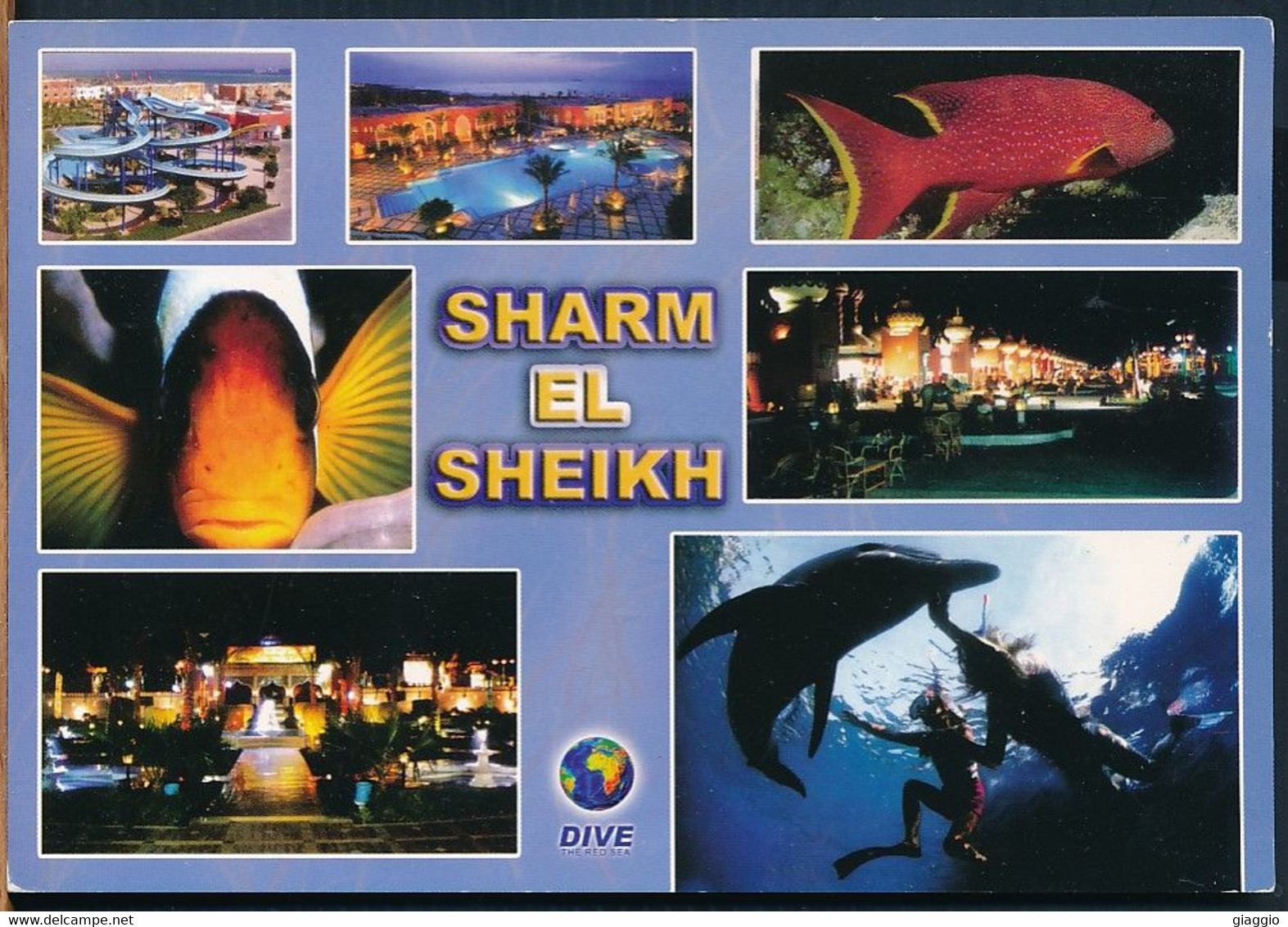 °°° GF980 - EGYPT - SHARM EL SHEIKH - 2004 With Stamps °°° - Sharm El Sheikh