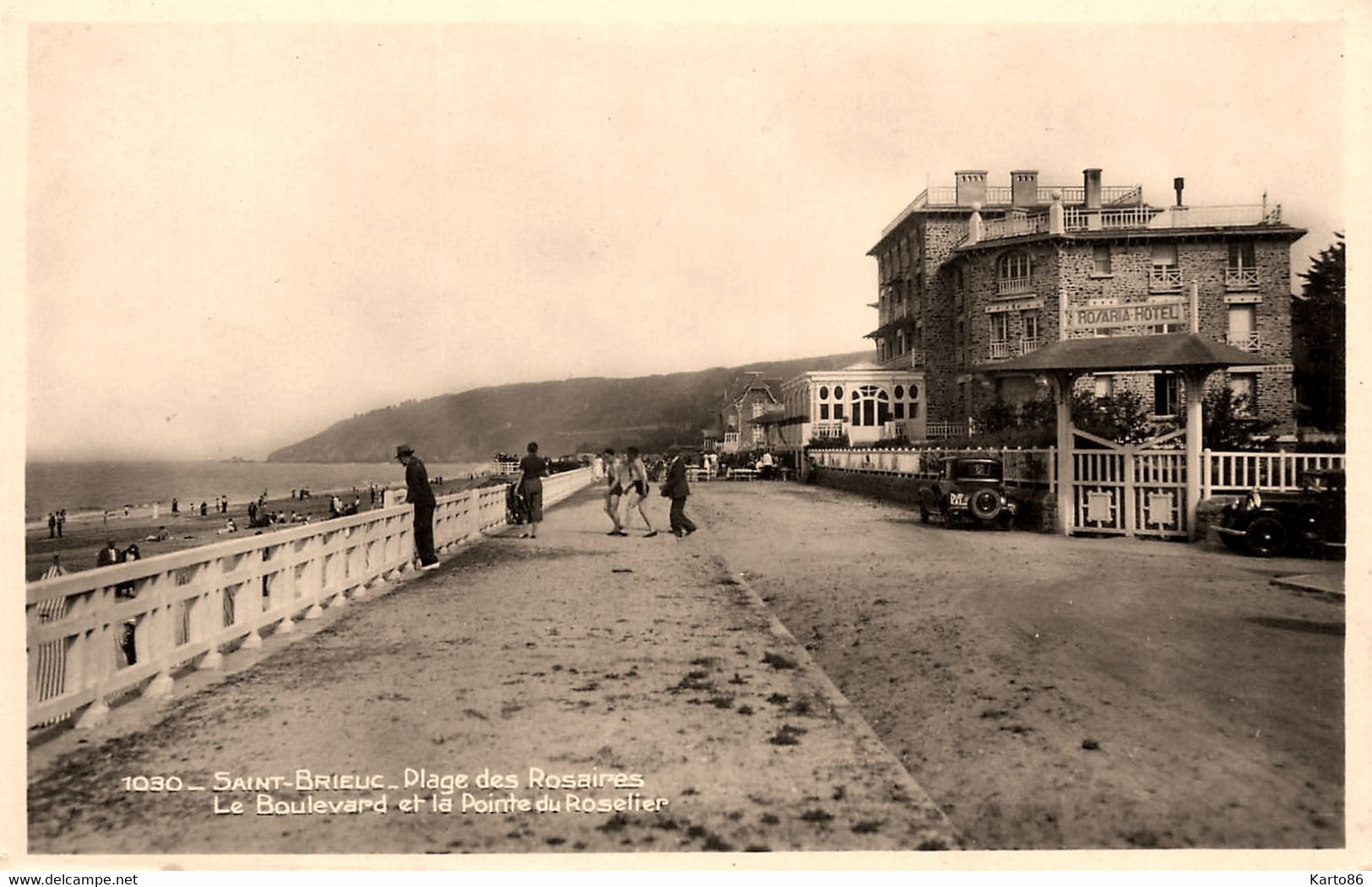 Les Rosaires * Plérin * ROSARIA HOTEL * Le Boulevard Et La Pointe Du Roselier - Plérin / Saint-Laurent-de-la-Mer