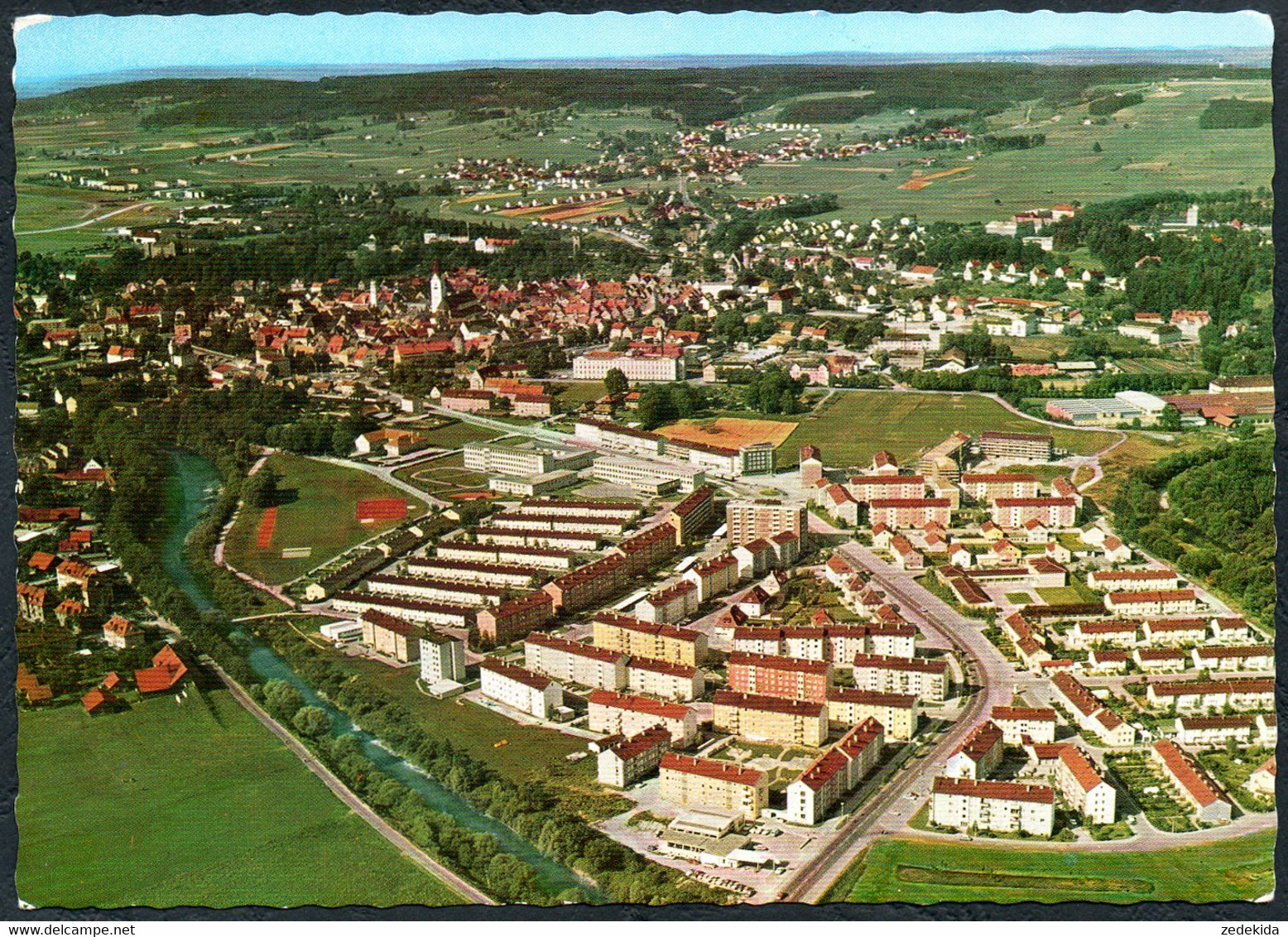 E2639 - Kaufbeuren - Luftaufnahme Luftbild - Verlag Franz Milz - Kaufbeuren