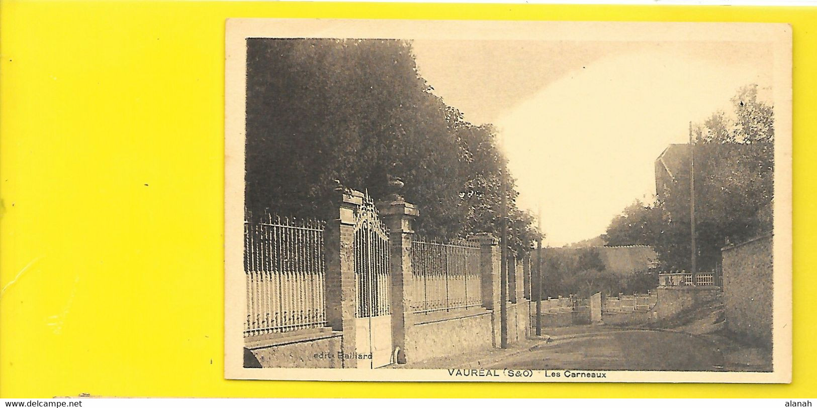 VAUREAL Rare Les Carneaux (Belliard Ducoudré) Val D'Oise (95) - Vauréal