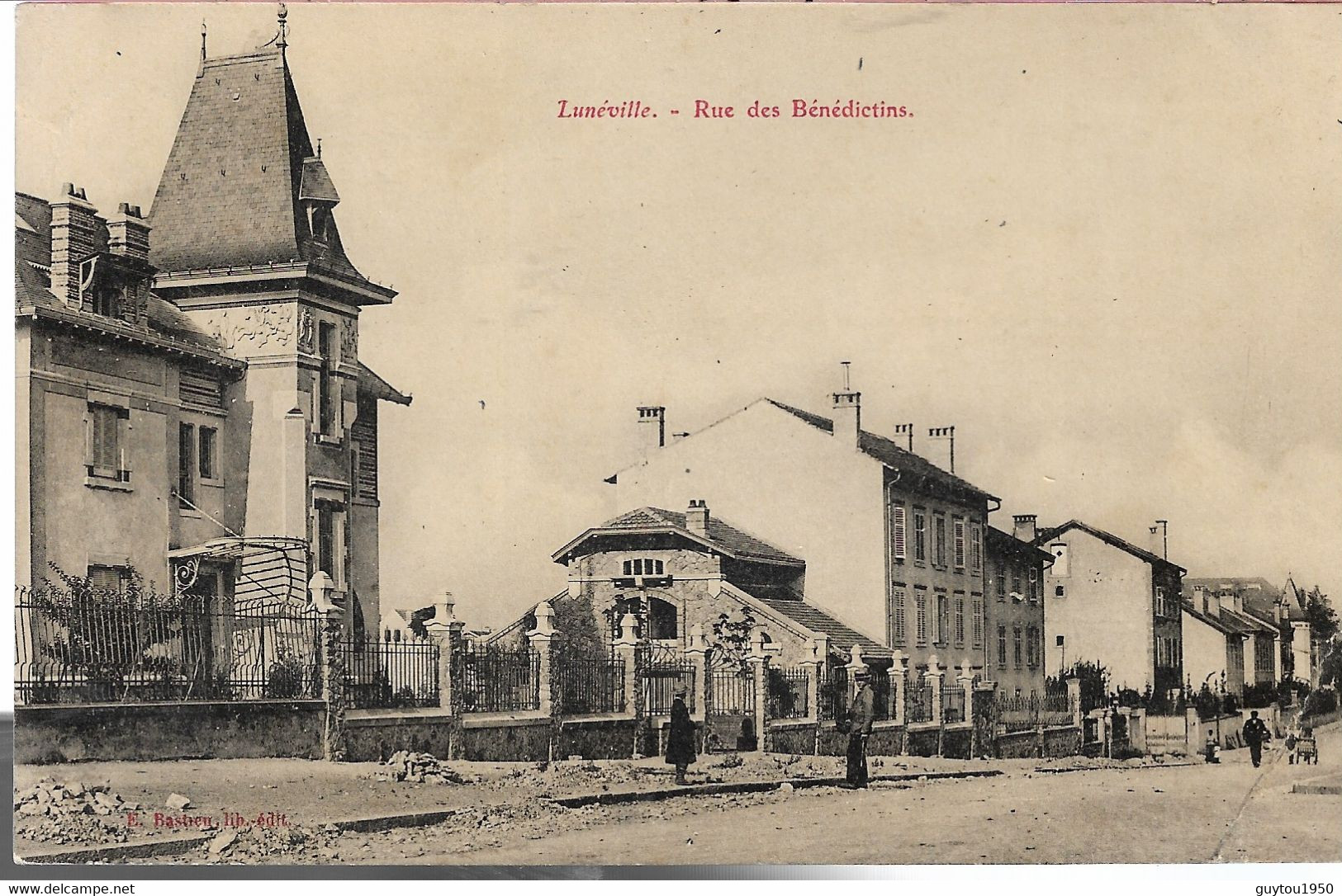 Lunéville Rue Des Bénédictins - Luneville