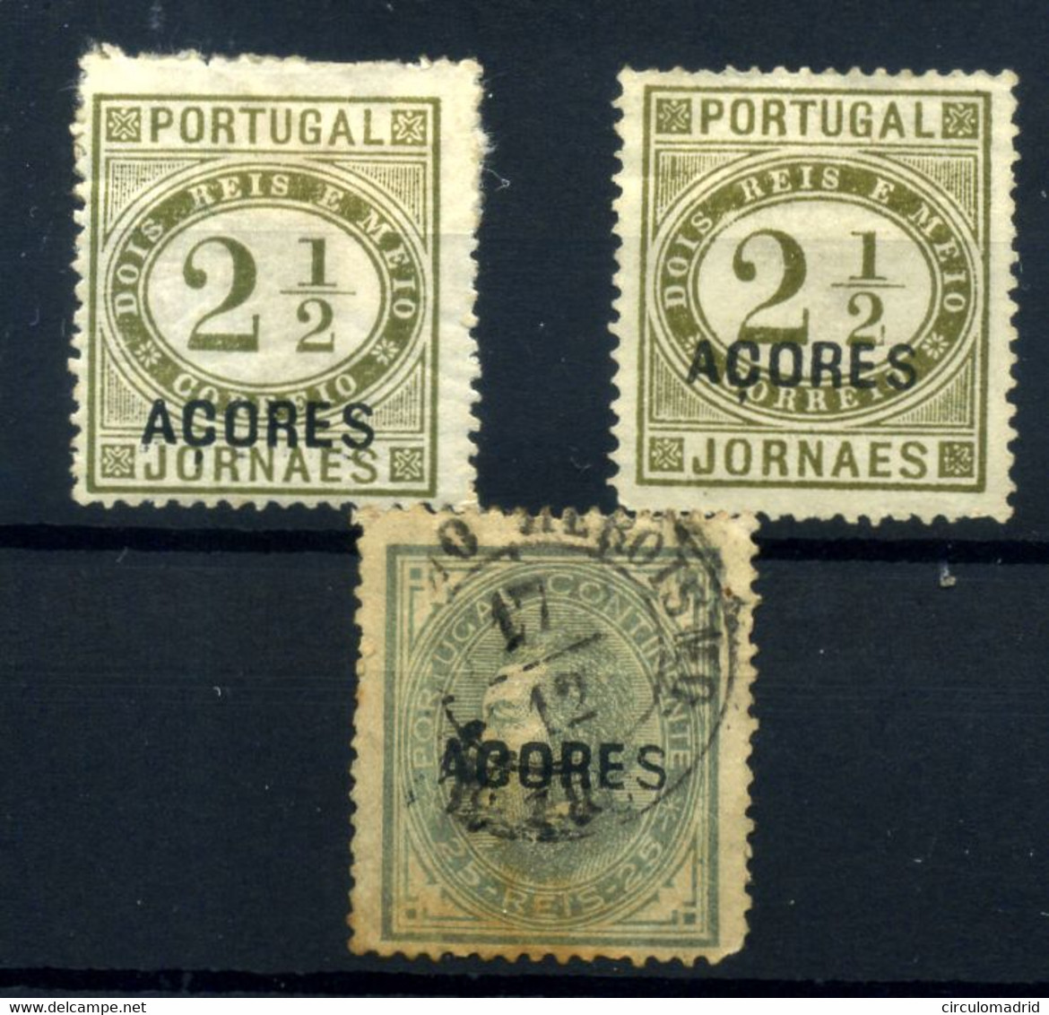 Portugal (aéreos) Nº 32, 35. Año 1876/81 - Ongebruikt